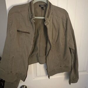 Torrid Women's Olive Utility Jacket